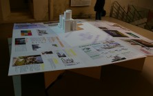 habillage multimedia pour expo architecture